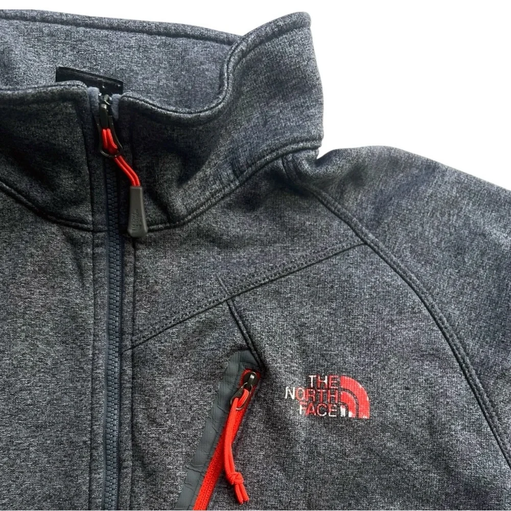 The North‎ Face Dark Grey Quarter Zip Pullover Size Large